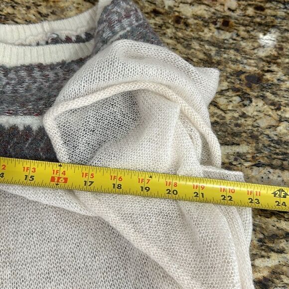 Free People Lock Lomand Off The Shoulder Pullover Sweater Size S - Picture 8 of 9